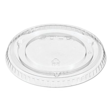 Dart Lids for Solo Ultra Clear Cups, F, PK1000 DCC 662TP
